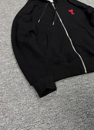 👕 зіп-худі ami paris — medium logo ❤️ 5