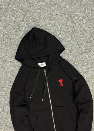 👕 зіп-худі ami paris — medium logo ❤️ 8