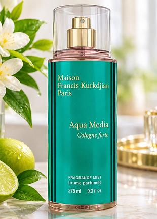 Парфумований спрей для тіла maison francis kurkdjian aqua media cologne forte exclusive euro 275 мл