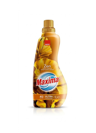 Кондиціонер для білизни sano maxima zen (ультраконцентрат). 1 літр. ізраїль.