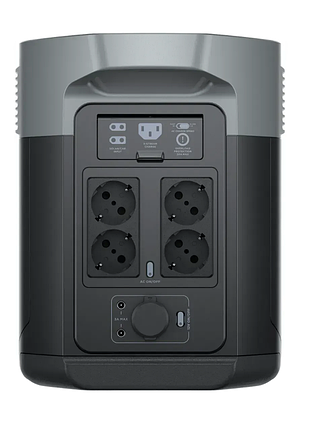 Зарядна станція ecoflow delta 2 max eu ( 2048wh/4800w) європа