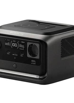 Зарядна станція ecoflow river 3 plus (lifepo4) портативна електростанція ups, дбж