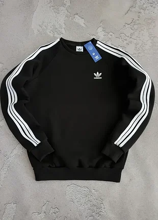 Спортивна кофта тепла на флісі адідас, adidas, світшот