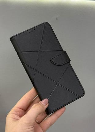 Защитный чехол-книжка для samsung a36 5g, качественный чехол-книжка для телефона samsung a36 5g с защитой экрана (черный)