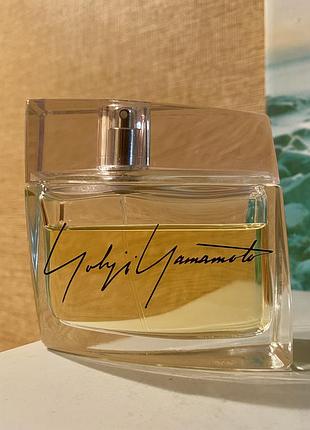 Eau de parfum yohji yamamoto pour femme yohji yamamoto 75 мл перша формула аромату рідкість знятість