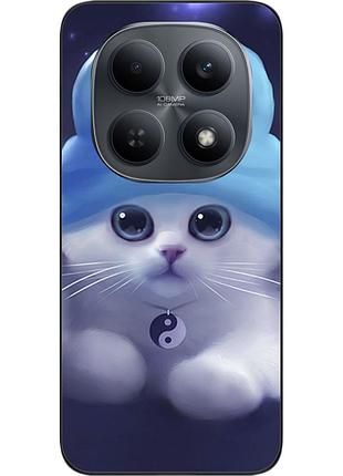 Бампер силіконовий чохол epik для xiaomi poco m8 5g з принтом cat