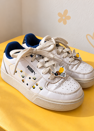 Дитячі демісезонні кросівки puma для хлопчика та дівчинки, розмір 30, устілка 18 см, унісекс. детские демисезонные кроссовки puma размер 30