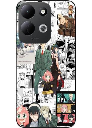 Чехол силиконовый epik для xiaomi redmi 17 с рисунком spy family семейная миссия