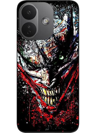 Силиконовый чехол epik для xiaomi redmi note 17 pro 5g с рисунком улыбка хаоса