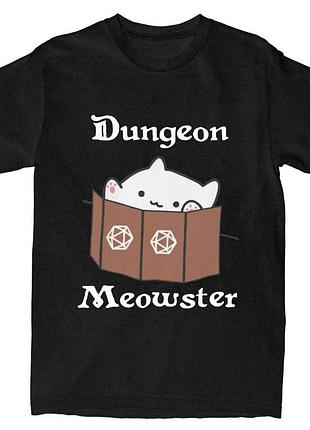 Футболка оверсайз dungeons & dragons d&d (данжнс и драгонс) черная/белая размер s — мерч для настольных игр и геймеров