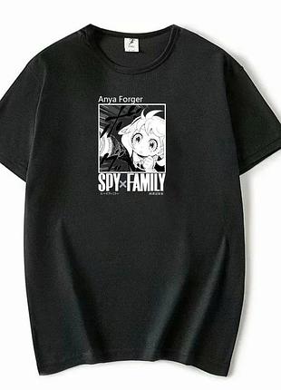 Оверсайз футболка spy x family (семья шпионов) с аниме принтом