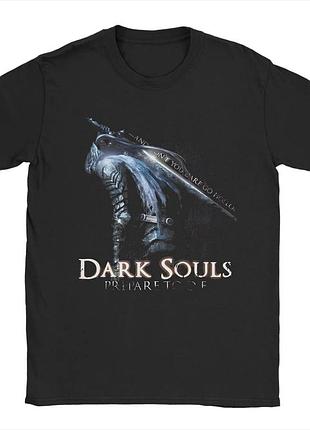 Футболка оверсайз dark souls elden ring bloodborne (дарк соулс элден ринг) черная/белая размер s — геймерский мерч, стритстайл