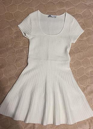 Сукня zara трикотаж платье