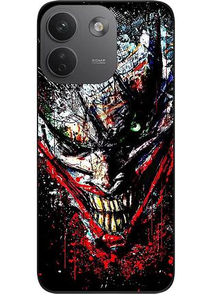 Силиконовый чехол epik для xiaomi redmi note 17 pro max 5g с рисунком улыбка хаоса