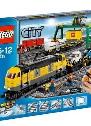 Конструктор lego city товарный поезд (7939) новый!
