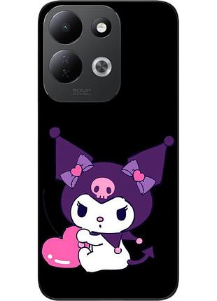 Чохол силіконовий epik для xiaomi redmi 17 з принтом куромі та серце