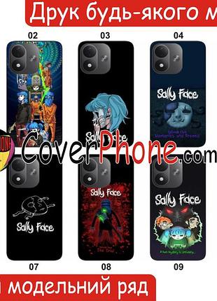 Силіконовий чохол sally face салли фейс для xiaomi redmi a7 pro з малюнком