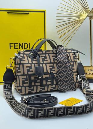 Женская сумка fendi фенди люкс