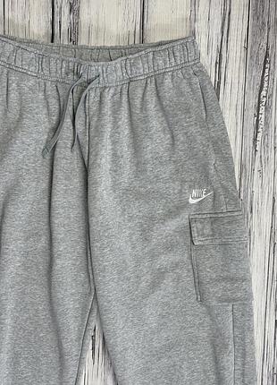 Nike штаны оригинал серые m размер