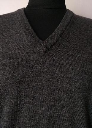 Вовняний светр 100% вовна woolmark m&s 2