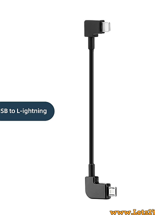 Dji mavic 3 mini 2 air zoom spark pro otg кабель micro usb lightning для підключення пульта дрона квадрокоптера до iphone ipad