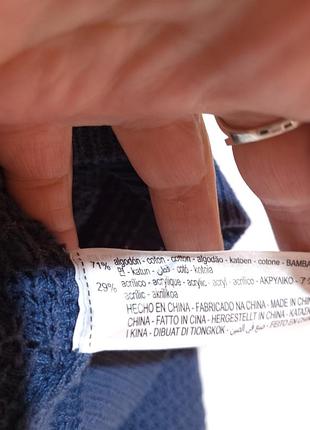 Кофтинка,светр коорткий.zara.котон 71% 8