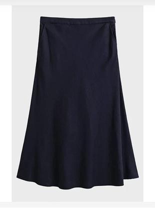 Юбка миди m&amp;s на подкладке