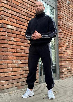 Чоловічий зимовий спортивний костюм, теплий м'який xl