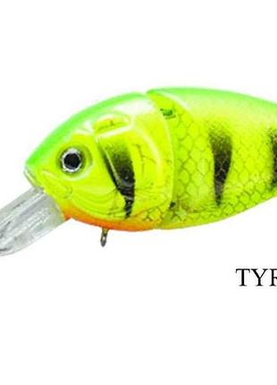 Воблер tyreth 13,5г 8,7см floating 1,4-4м 122 тм bratfishing