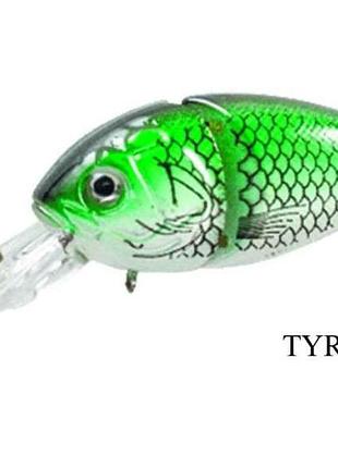 Воблер tyreth 13,5г 8,7см floating 1,4-4м 125 тм bratfishing