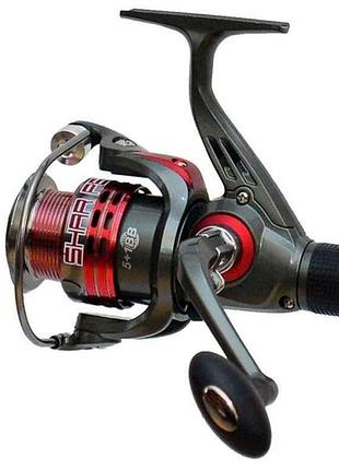 Котушка безінерційна 3000 rd алюмінієвий сплав shar pei 51bb тм bratfishing