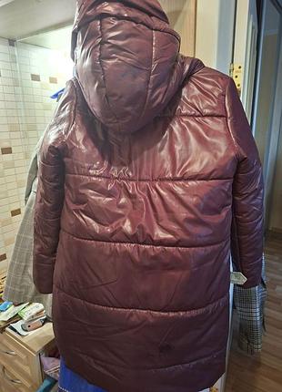 Тепле пальто moncler 2