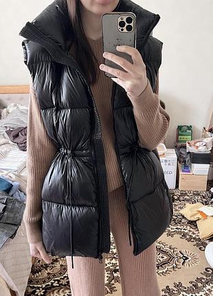 Нова пухова жилетка h&m