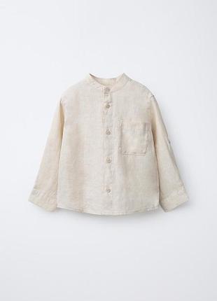 Сорочка лляна zara
