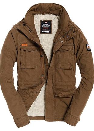 Куртка чоловіча superdry, classic rookie military jacket