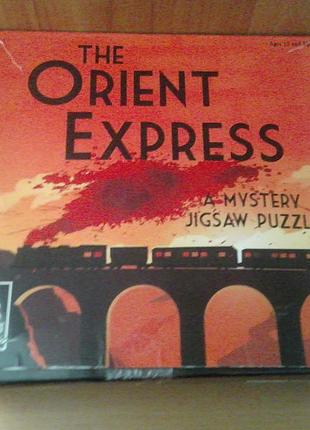 Пазлы - детектив "university games" 1000 шт. " the orient express "
