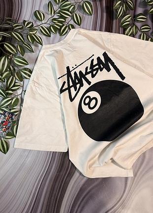 Оверсайз stussy футболка l true religion style