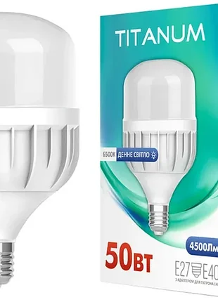 Светодиодная лампа titanum a138 50 w e27 6500 k