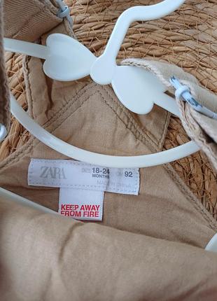 Комбінезон джинсовий zara 8