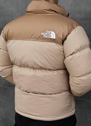 Пуховик tnf 700 бежевий 4