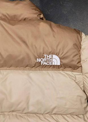 Пуховик tnf 700 бежевий 2