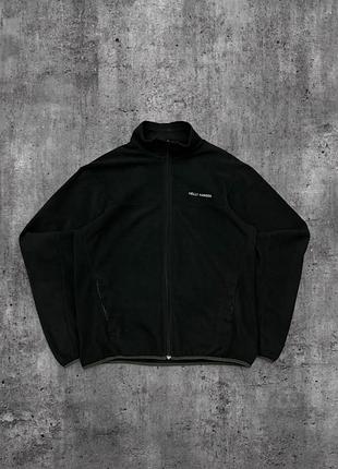 Кофта helly hansen оригінал чорна вітровка хеллі хансен флісовий жакет аутдор база