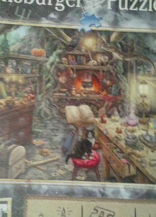 Пазлы - квест "ravensburger" 759 шт. exit "witch’s kitchen" 10