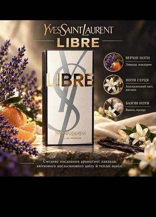 Парфуми yves saint laurent libre для жінок