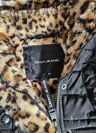 Удлиненная куртка на девочку dkny 2