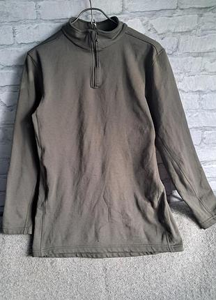 Чоловіча флісова кофта кольору хакі (олива) cross fashion ltd.. розмір xl