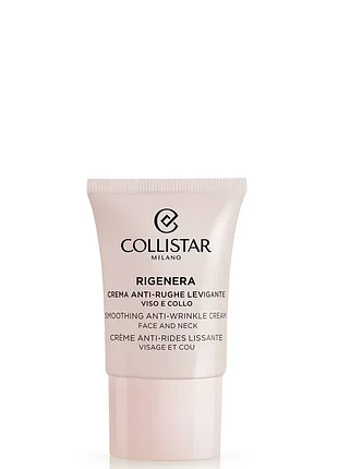 🩷оригінал 15ml. розгладжуючий антивіковий крем проти зморшок collistar rigenera smoothing anti-wrinkle cream колістар мініатюра
