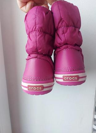 Чоботи crocs на дівчинку 2