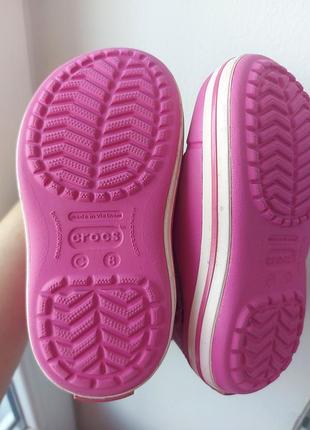 Чоботи crocs на дівчинку 4