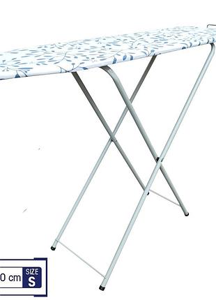 Доска гладильная напольная casa si legno s 110x30 blue leaves